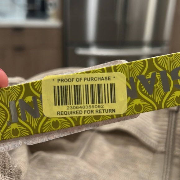 NWT Gianni Bini Julia Khaki Knit Flounce Hem Dress - Picture 5 of 5